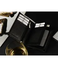 Alessandro Paoli K79 Pánská kožená peněženka černá