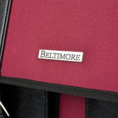 Beltimore I36 Pánská aktovka na notebook vínová
