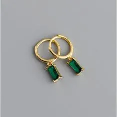 Xuping Jewelry KST2049ZIE Dámské pozlacené náušnice z nerezové oceli