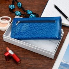 Alessandro Paoli G56 Dámská kožená peněženka modrá