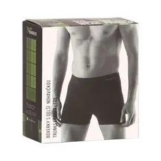Gino Pánské boxerky bezešvé bambusové šedé (54005) - velikost XL