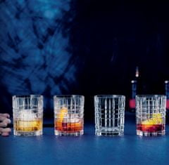 Nachtmann Sklenice Nachtmann Rum a Whisky SQUARE 4ks 345 ml