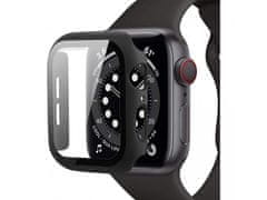 Bomba 3v1 Ochranné pouzdro + Silikonový řemínek pro Apple Watch Barva: Červená, Velikost Apple Watch jednotlivě: 44MM