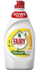 Fairy Fairy, Tekutý prostředek na mytí nádobí, Citron, 450 ml