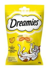 Dreamies Dreamies, Pamlsek pro kočky, sýr, 60g