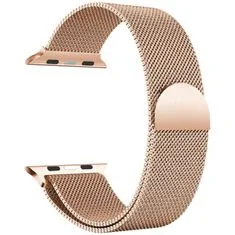 Drakero Milánský tah pro Apple Watch zlato-růžový 38/40/41 mm