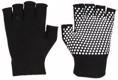 Merco Multipack 3ks Grippy G1 rukavice na jógu, bezprsté černá