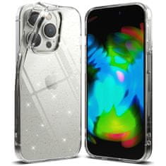 RINGKE Air silikonové pouzdro na iPhone 14 PRO MAX 6.7" Glitter clear