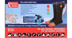 ThermoSoles & Gloves Thermo Socks Set vyhřívané podkolenky, S