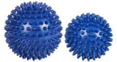 Merco Multipack 12ks Massage Ball masážní míč modrá, 7,5 cm