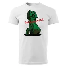 Grooters Dětské tričko Minecraft - Creeper Velikost: 158