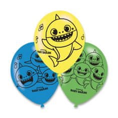 Baby Shark Nafukovací balónky mix barev a motivů, 6 ks