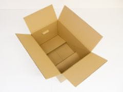 CleverPack Pevná pětivrstvá kartonová krabice na stěhování 58 x 38 x 29 cm - 5VVL (balení 10 ks)