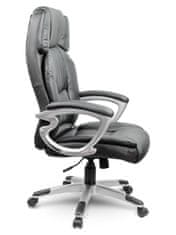 Sofotel Kožená kancelářská židle EG-227 černá