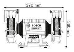 BOSCH Professional stolní bruska dvoukotoučová GBG 60-20