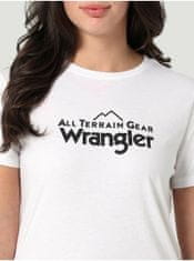 Wrangler Bílé dámské tričko Wrangler XS