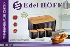 Edel HOFF Zásobník na chléb Chlebník se 3 nádobami Eh-8562-Bk