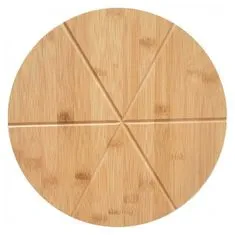 KINGHoff Podnos, bambusové prkénko na pizzu 35 cm Kh-1565