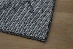 Ayyildiz Kusový koberec Yukon 5651Z Ivory Dark Grey – na ven i na doma 120x170