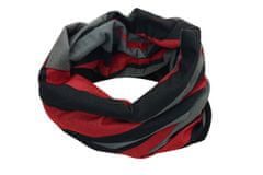 Sulov Sportovní šátek s flísem SULOV, černo-červený