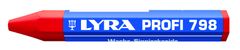 Lyra PROFESIONÁLNÍ LYRA MARKING CHALK 797 ČERVENÁ