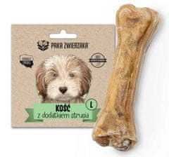 Paka Zwierzaka pamlsek pro dospělé psy pštrosí kost L 13,5 cm 70 g 