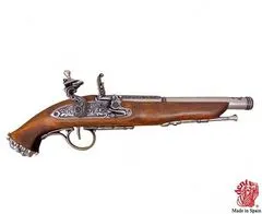 Denix  Pirátská křesadlová pistole 18. století 