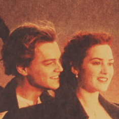 Tie Ler  Plakát Titanic, Leonardo DiCaprio a Kate Winslet č.183, 51.5 x 36 cm 