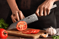 Xinzuo  Šéfkuchařský nůž Kiritsuke 8.5" XINZUO OSAKA 67 vrstev damaškové oceli 