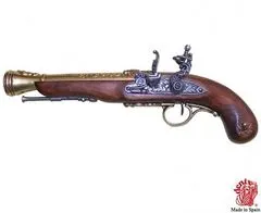 Denix  Francouzská pirátská pistole 18.století pro leváky 