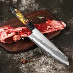 Xituo  Kuchyňský Kiritsuke nůž Gyuto 8" XITUO 7 vrstev kompozitní oceli 