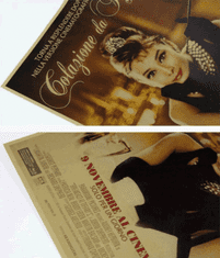 Tie Ler  Plakát Audrey Hepburn 51,5x36cm Vintage č.4 