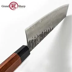 GRAND SHARP  Nůž Kiritsuke 9" GRAND SHARP TOKUŠIMA vysoce uhlíková ocel 