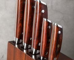 Xinzuo  Luxusní stojan na nože z akáciového dřeva XINZUO 