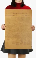 Tie Ler  Plakát deklarace nezávislosti, č.086, 50.5 x 36 cm 