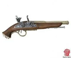 Denix  Pirátská křesadlová pistole 18. století 