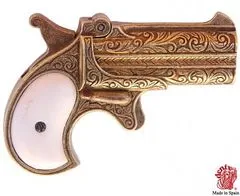 Denix  Dvouhlavňová Derringer pistole, USA 1866 