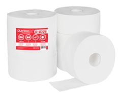 Primasoft  Jumbo toaletní papír 230 mm, 2 vrstvy, celulóza, návin 180 m - 6 ks