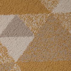 Flair Rugs Kusový koberec Dakari Nuru Ochre/Cream/Grey 80x150 cm