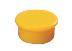 Dahle Dahle magnety plánovací, Ø 13 mm, žluté - 8 ks