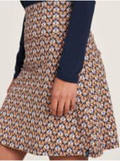 Tranquillo Hnědá vzorovaná sukně Tranquillo XS