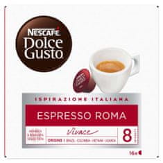 NESCAFÉ Dolce Gusto Espresso Roma – kávové kapsle – karton 3x16 ks