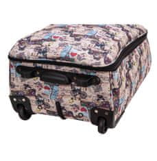 Madisson Cestovní kufr Madisson skládací 2W S PRINT