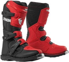 THOR boty BLITZ XP dětské černo-bílo-červené 5