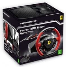 Diskus Thrustmaster Sada volantu a pedálů Ferrari 458 SPIDER pro Xbox One, Xbox Series X (4460105)
