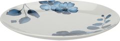 SIAKI Dezertní talíř Blue All 20,5cm, modré květy Q75102280