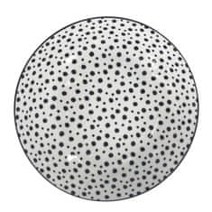 SIAKI Polévkový talíř BlackLine 20cm, puntíky DN1801010