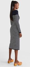 Tommy Hilfiger Dámské šaty Slim Fit WW0WW352650FD (Velikost M)