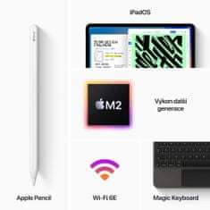 Apple iPad Pro 11" 2022, Wi-Fi, 256GB, Space Grey (MNXF3FD/A)