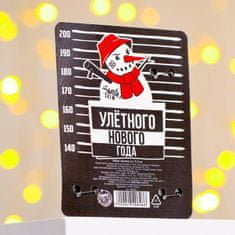 Kraftika Sada odznaků "cool new year", 9 x 11,5 cm